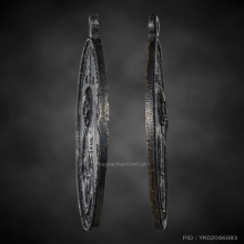 เหรียญฟ้าผ่าครูบาอินโต(เนื้อเงิน)2