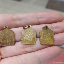 พระพุทธชินราช วัดเศวตฉัตร ปี2493 เนื้อทองเเดงกะไหล่ทอง