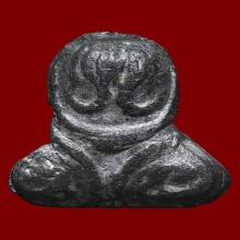 พระปิดตา พิมพ์นะหัวเข่าเจ้าคุณผลวัดหนังยุคต้นหลังจาร