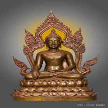 พระบูชาหลวงพ่อเพชร (พิมพ์พุทธศิลป์)