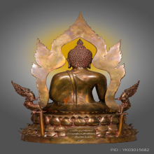 พระบูชาหลวงพ่อเพชร (พิมพ์พุทธศิลป์)