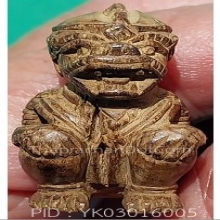 หนุมานไม้แกะ เบามาก สูงประมาณ 2.6 ซม.