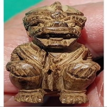 หนุมานไม้แกะ เบามาก สูงประมาณ 2.6 ซม.