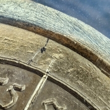 เหรียญหลวงปู่โต๊ะปี12 ใหญ่ พิเศษ มีจารอักขระเพิ่ม