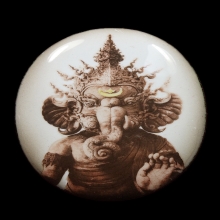 ล็อกเกตพระพิฆเนศหล่อเศียร พิมพ์เล็ก อ.เฉลิมชัย