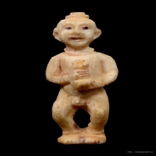 กุมารทองหลวงพ่อกวย วัดโฆษิตาราม เนื้องาแกะ 