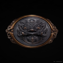 แหวนพระราหู เนื้อบรอนซ์ อ.เฉลิมชัย