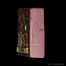 พระหางหมาก ปิดทองเร่งลาภ ผิวมีคราบแป้ง หลวงพ่อฤาษีลิงดำ 