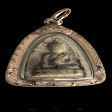 พระพุทโธน้อย คุณแม่ชีบุญเรือน วัดอาวุธฯ ปี 2494 พิมพ์เล็ก