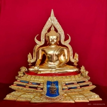 พระบูชาหลวงพ่อชินราช 9 นิ้ว รุ่นเสาร์ 5 มหามงคล ลงรักปิดทอง