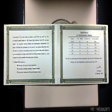 เหรียญบรอนซ์ชุดเบญจมหามงคลที่ระลึกรัชกาลที่ ๙ ทรงเรือใบ