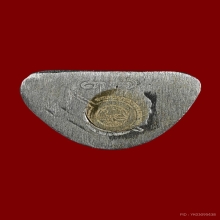 หลวงปู่แผ้วปวโร นครปฐมเนื้อเงิน ก้นทองคำ ปี 2554