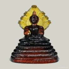 พระแก้วพิธี25พุทธศตวรรษปางนาคปรก พิมพ์ใหญ่บล็อคJAPAN 