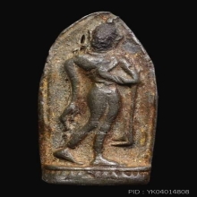 พระลีลากำแพงขาว พิมพ์ใหญ่ กรุวัดบรมธาตุ จ.กำแพงเพชร