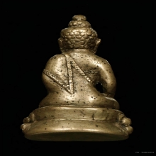 พระกริ่งน้ำท่วม วัดสุทัศน์ เนื้อเหลือง ปี2485