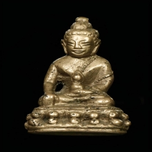 พระกริ่งน้ำท่วม วัดสุทัศน์ เนื้อเหลือง ปี2485