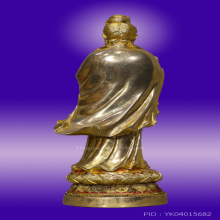 เจ้าแม่กวนอิม เนื้อโลหะ กะไหล่ทอง