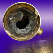 เจ้าแม่กวนอิม เนื้อโลหะ กะไหล่ทอง