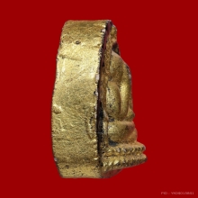 พระปิดตาหลังยันต์ลงรักปิดทอง เจ้าคุณวิเชียร วัดเครือวัลย์ 