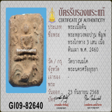 พระหลวงพ่อปาน วัดบางนมโค พิมพ์ทรงไก่หางสามเส้น