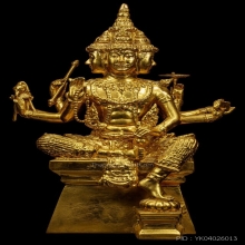 พระพรหม หลวงพ่อจรัญ ฐิตธมฺโม วัดอัมพวัน สิงห์บุรี