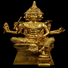 พระพรหม หลวงพ่อจรัญ ฐิตธมฺโม วัดอัมพวัน สิงห์บุรี