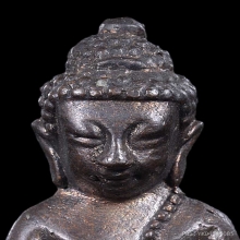 พระกริ่งบัวบาน เนื้อนวะโลหะ อาจารย์นอง ปี 2534 