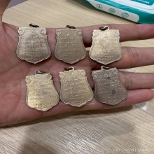 เสมา 25 พุทธศตวรรษ ปี2500 เนื้อัลปาก้า 