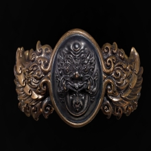 กำไลพระราหู เนื้อบรอนซ์ วงเล็ก อ.เฉลิมชัย