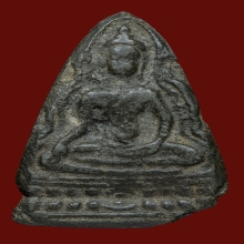 พระพุทธชินราชซุ้มเส้นคู่ เนื้อชินเงิน กรุวัดโพธิญาณ พิษณุโลก