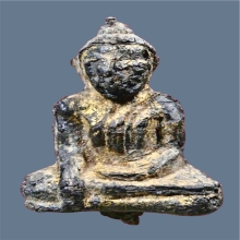 พระยอดธงชินเงิน อยุธยา  พิมพ์ใหญ่ สวยครับ