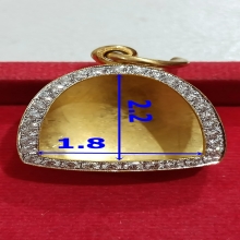 ตลับเพชรแท้ พระปิดตา / รูปหล่อ หนัก 19.05 กรัม