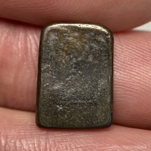 เหรียญพระพุทธ พิมพ์สี่เหลี่ยมเนื้อโลหะเก่า