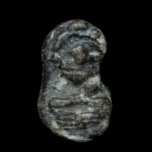 พระนาคปรก เนื้อตะกั่วสนิมแดง กรุวัดพระศรีฯ จ.ลพบุรี