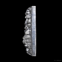 เหรียญเหนือดวง องค์พ่อจตุคามรามเทพ วัดพุทไธศวรรย์