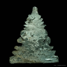 พระซุ้มเสมาทิศ กรุวัดมณเฑียร เนื้อชินเงินปรอทขาว อยุธยา