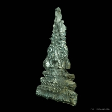 พระซุ้มเสมาทิศ กรุวัดมณเฑียร เนื้อชินเงินปรอทขาว อยุธยา