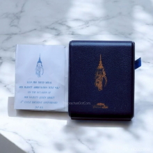 เหรียญโมเน่ หลวงปู่ทวด สก ปี 44 เนื้อบรอน