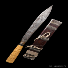 มีด หลวงพ่อเดิม 2 กษัตริย์ ด้ามงาแกะ สวยสมบูรณ์พร้อมบัตร