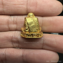 รูปหล่อพระอาจารย์นำ วัดดอนศาล รุ่นแรก ปี 2519 เนื้อทองคำ