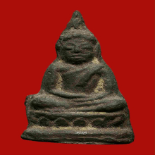 พระชัยวัฒน์ท่านเจ้ามา วัดสามปลื้ม พิมพ์ฐานสูงหน้ายักษ์ นิยม