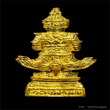 ลอยองค์ท้าวเวส ทองคำ หลวงพ่ออิฏฐ์ วัดจุฬามณี ปี62 เลข58