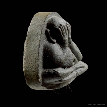 พระปิดตาปลดหนี้ หลังยันต์นะ หลวงปู่โต๊ะ