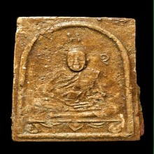 พระผงพรายกุมารหลวงปู่ทิมวัดละหารไร่พิมพ์เศียรเล็กหน้าตาชัดๆ