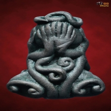 พระปิดตา วัดหนัง พิมพ์สองหน้า เนื้อสัมฤทธิ์เงิน