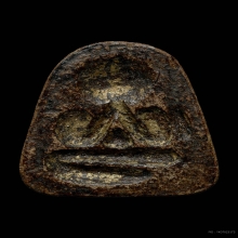 พระปิดตาพิมพ์สะดือเล็ก หลวงปู่เฮี้ยง วัดป่า เนื้อกะลาตัวจริง