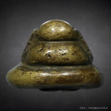 พระปิดตาเนื้อโลหะ มีแต่งเก่ามาแต่เดิม