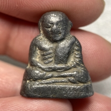 รูปหล่อหลวงพ่อเงิน วัดบางคลาน เนื้อตะกั่วเก่า 