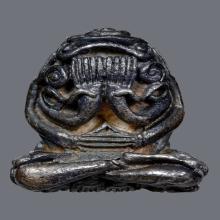 พระปิดตามหาลาโภ เนื้อเงิน หลวงปู่สิม ปี 2517 (รุ่นแรก)