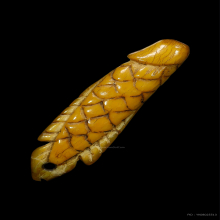 งาแกะปลัดขิกงาแกะปลาช่อนสุดยอดหายาก อาจารย์ เฮง ไพรวัลย์